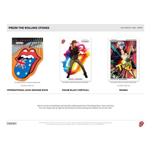 2024 PANINI PRIZM ROLLING STONES